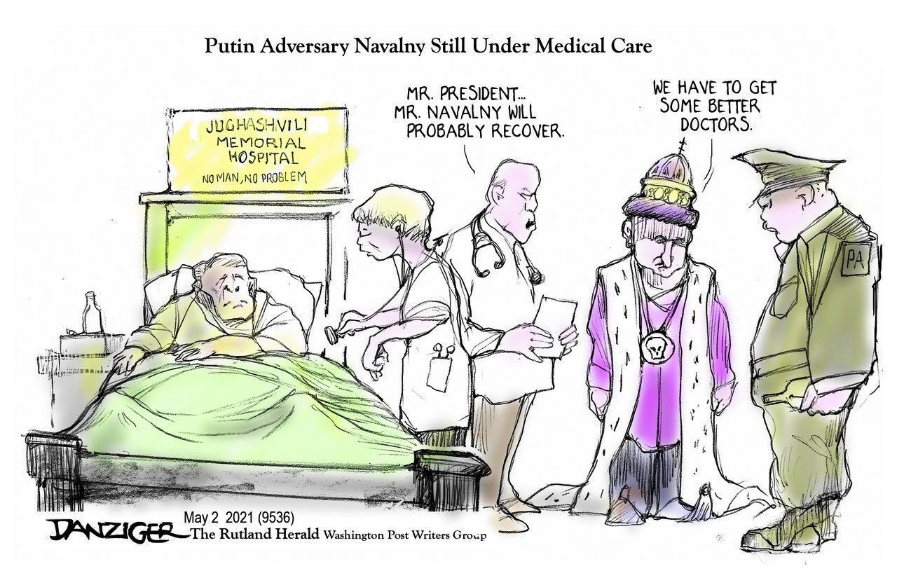 Jeff Danziger cartoon